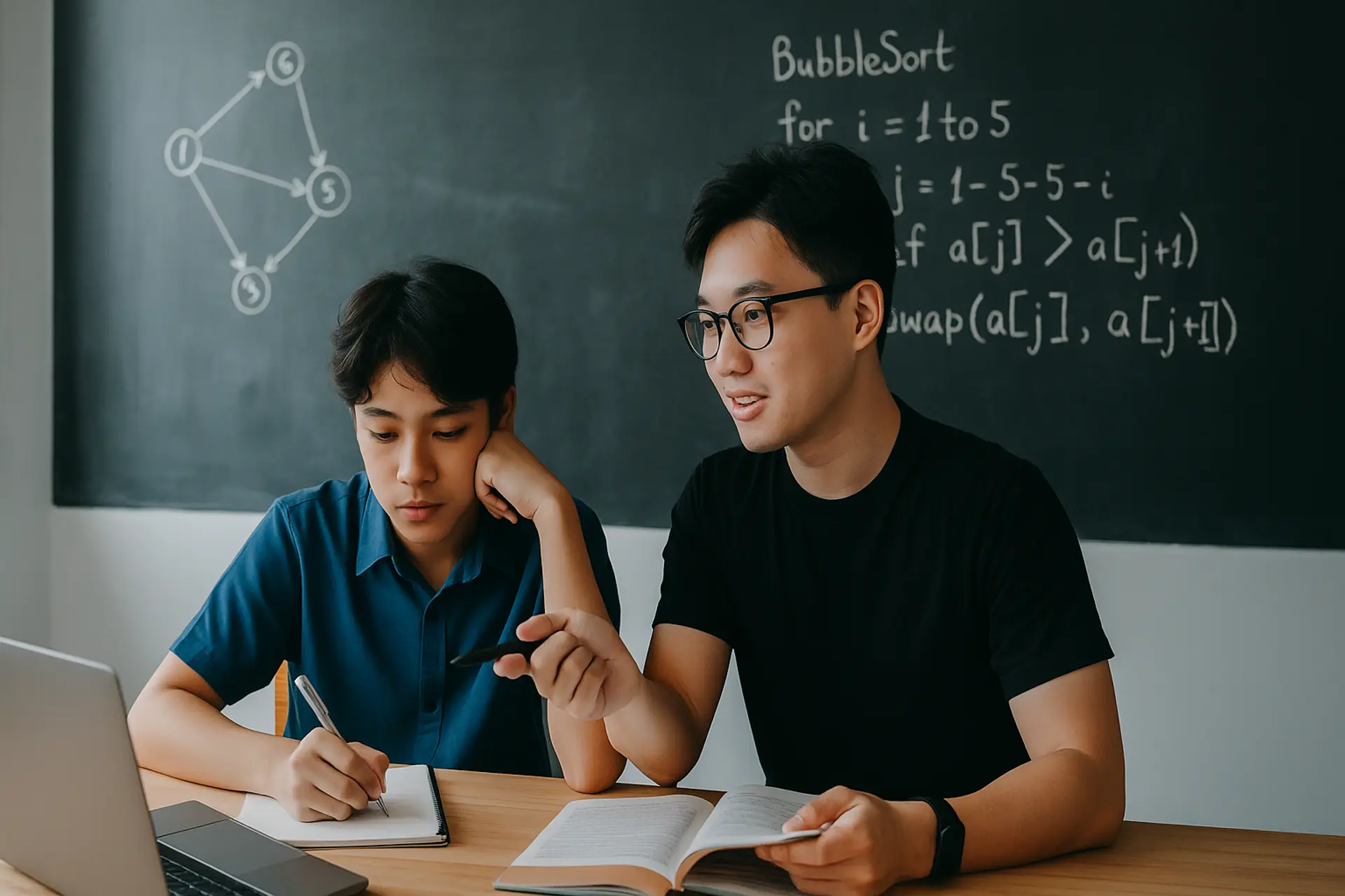 Online programming tutoring example